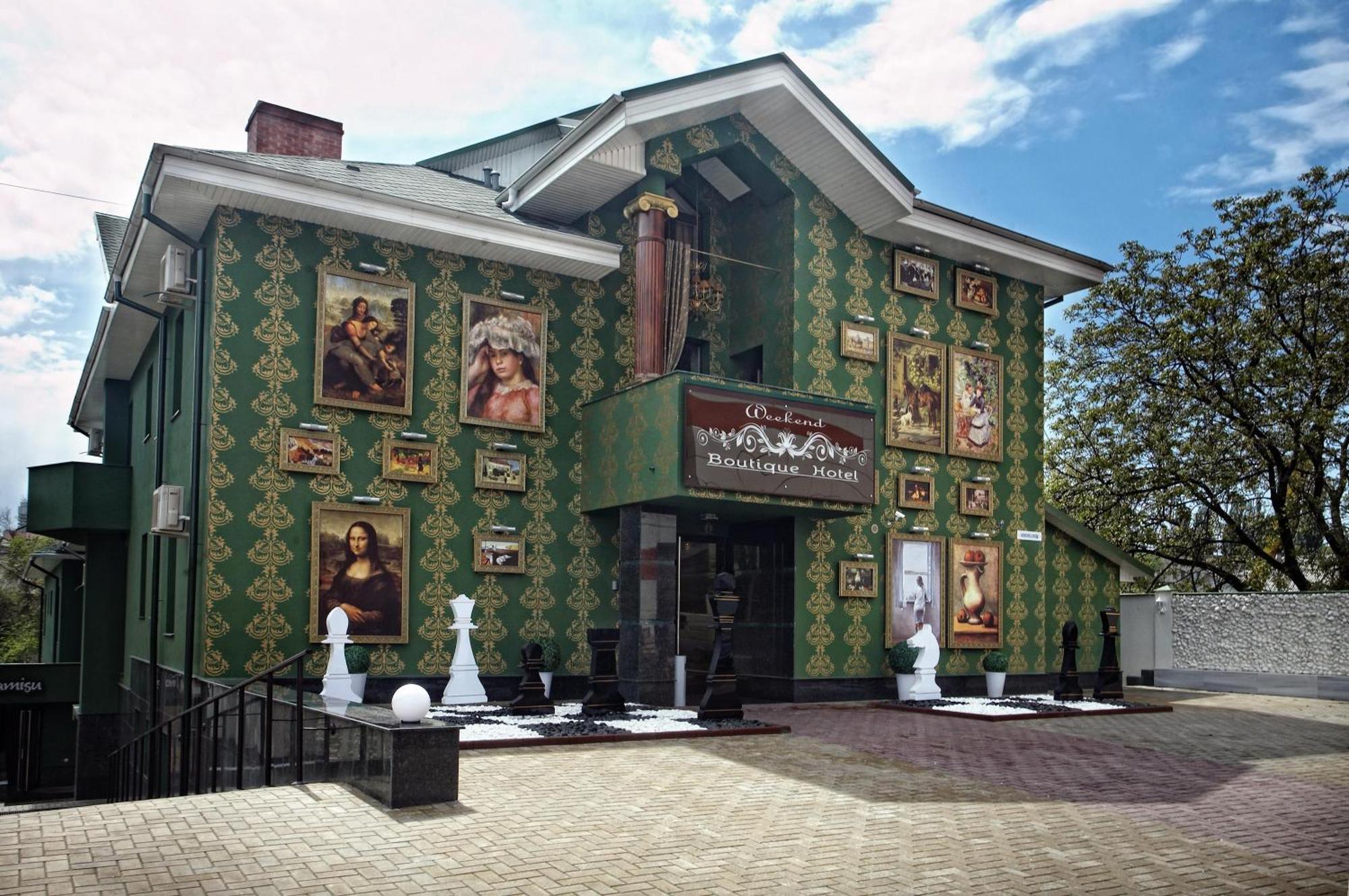 Weekend Boutique Hotel Chisinau Exterior foto